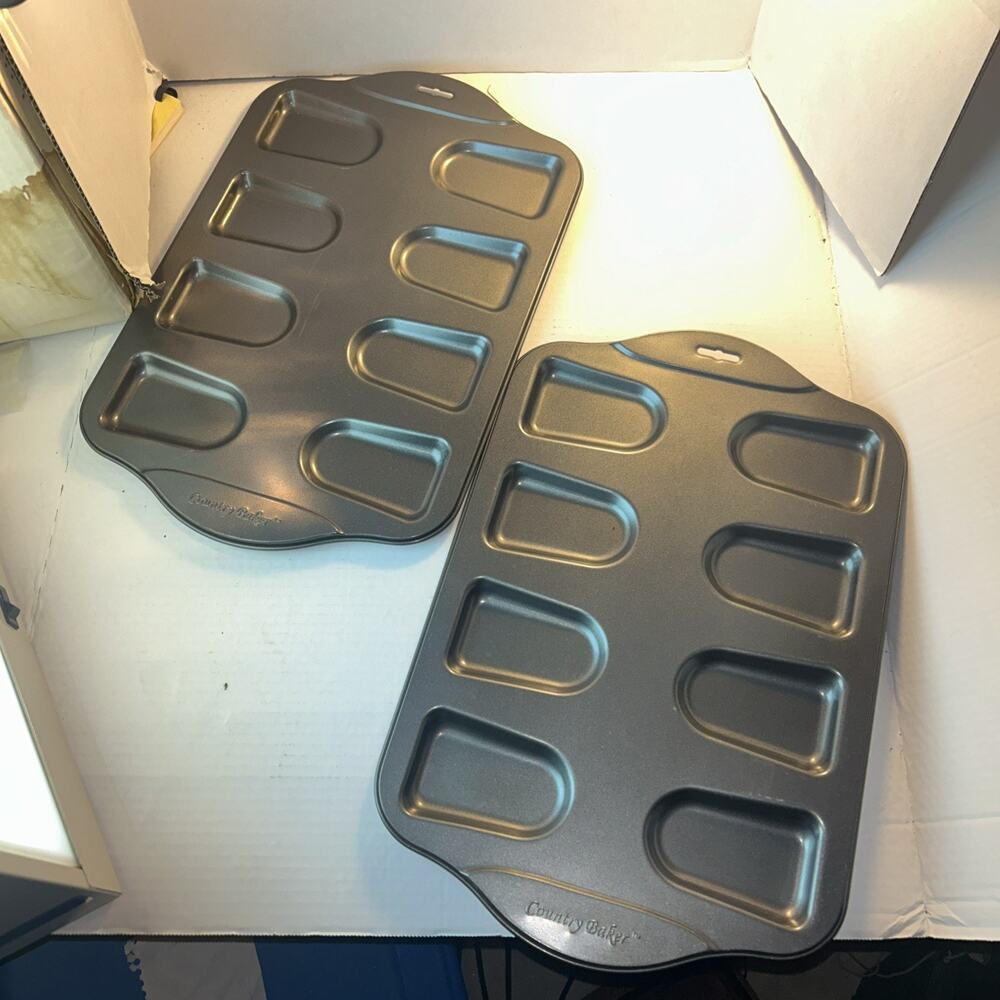 Country Baker Cake-Sicle Kit 8-Cavity Nonstick Baking Pan 11x17